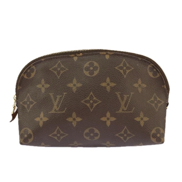 LOUIS VUITTON Monogram Pochette Cosmetic PM Cosmetic Pouch M47515 LV Auth 97745 - Picture 13 of 16